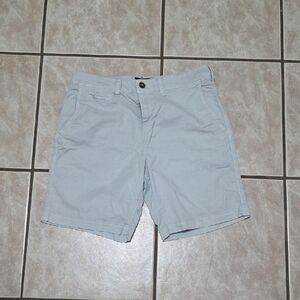 American Eagle Outfitters Gray Flat Front Casual Shorts